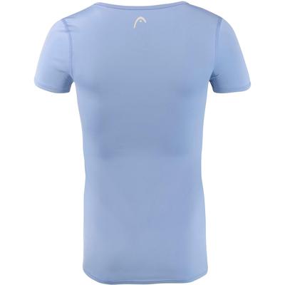 HEAD Girls Tech T-Shirt - Sky Blue - main image