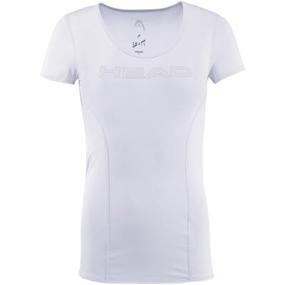 HEAD Girls Tech T-Shirt - White - main image