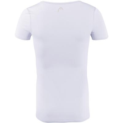 HEAD Girls Tech T-Shirt - White - main image