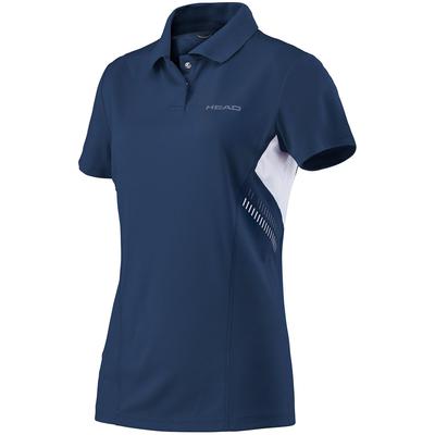 Head Girls Club Technical Polo - Navy - main image