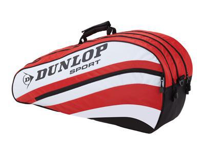 Dunlop Club 6 Racket Bag - Red - main image