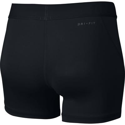 Nike Girls Pro Shorts - Black/White - main image