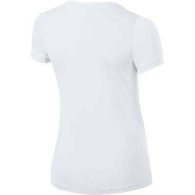 Nike Girls Pro Top - White - main image