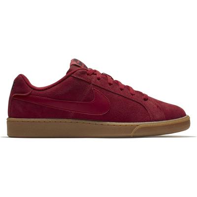 Nike Mens Court Royale Suede Tennis Shoes - Red - main image