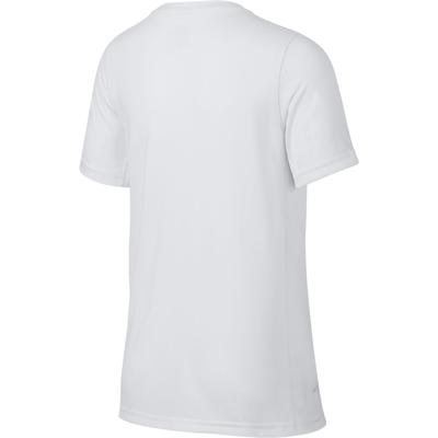 Nike Boys Dry Training T-Shirt - White