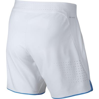 Nike Mens Flex Rafa Gladiator Shorts - White/Light Photo Blue