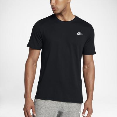 Nike Mens Sportswear T-Shirt - Black/White - main image