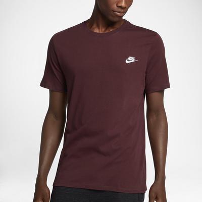 Nike Mens Sportwear T-Shirt - Dark Team Red/White - main image