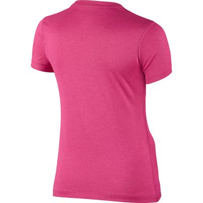 Nike Girls Dry Training Tee - Vivid Pink - main image