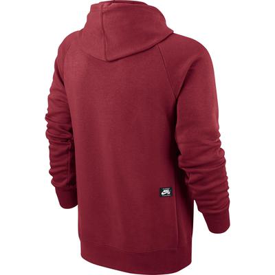 Nike Mens SB Icon Hoodie - Red - main image