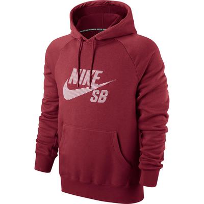 Nike Mens SB Icon Hoodie - Red - main image