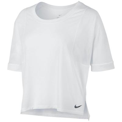 Nike Womens Breathe Training Top - White - main image