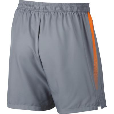 Nike Mens Dry 7 Inch Tennis Shorts - Stealth Grey/Tart