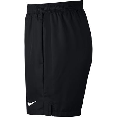 Nike Mens Dry 7 Inch Tennis Shorts - Black/White