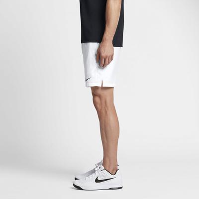 Nike Mens Dry 7 Inch Tennis Shorts - White - main image