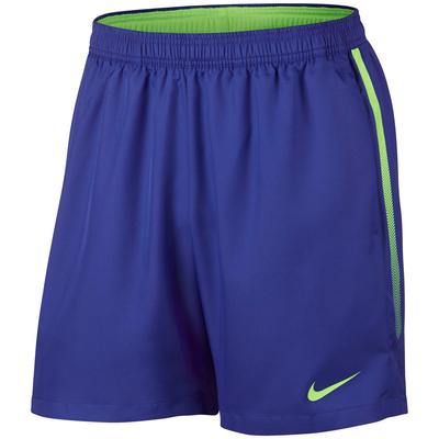Nike Mens Dry 7 Inch Tennis Shorts - Paramount Blue/Ghost Green - main image
