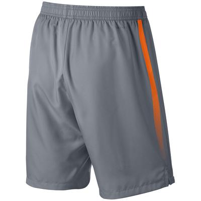 Nike Mens Dry 9 Inch Tennis Shorts - Stealth/Tart Orange - main image