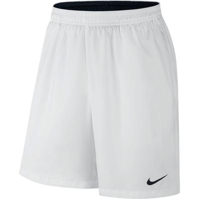 Nike Mens Dry 9 Inch Tennis Shorts - White