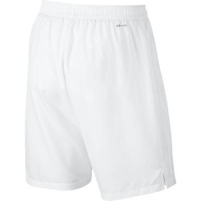 Nike Mens Dry 9 Inch Tennis Shorts - White/Black - main image