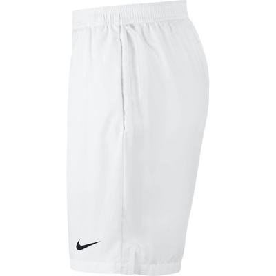 Nike Mens Dry 9 Inch Tennis Shorts - White/Black - main image
