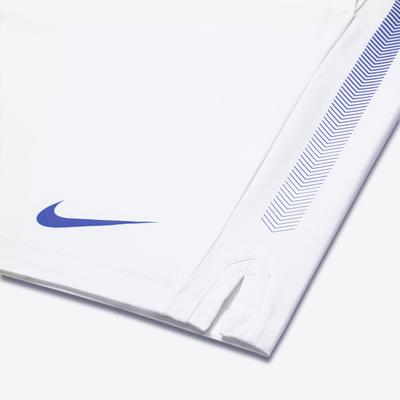Nike Mens Dry 9 Inch Tennis Shorts - White/Blue - main image