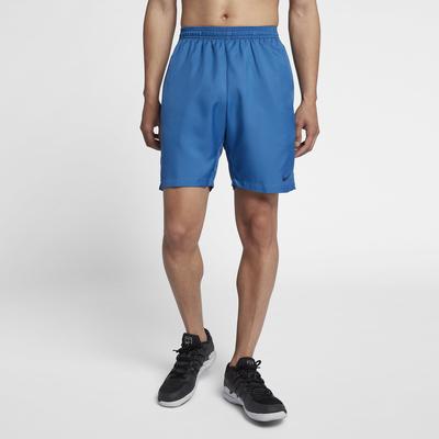 Nike Mens Dry 9 Inch Tennis Shorts - Military Blue/Blue Void - main image