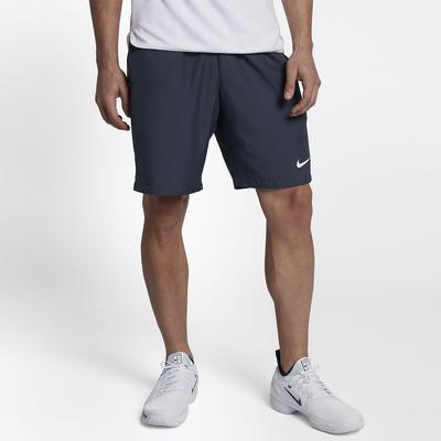 Nike Mens Dry 9 Inch Tennis Shorts - Thunder Blue/White - main image