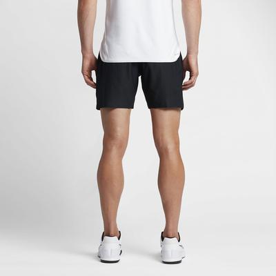 Nike Mens Flex 7 Inch Tennis Shorts - Black - Tennisnuts.com