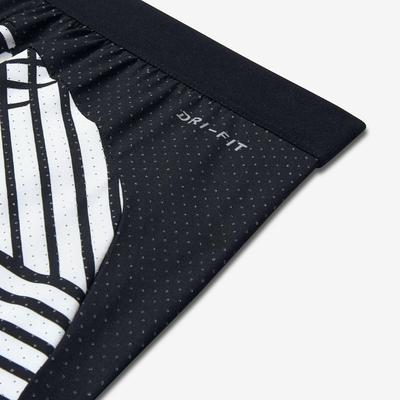 Nike Mens Flex 9 Inch Tennis Shorts - White/Black - main image