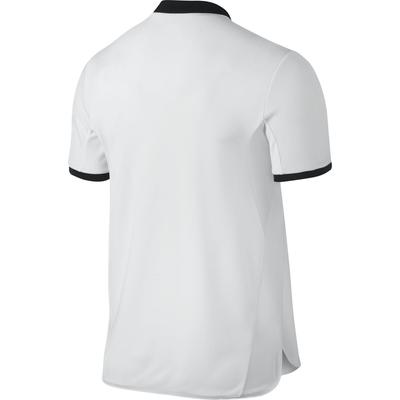 Nike Mens Court Advantage Polo - White/Black - main image