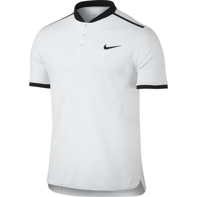 Nike Mens Court Advantage Polo - White/Black - main image