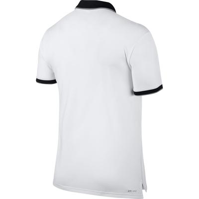 Nike Mens Dry Tennis Polo - White/Black - main image