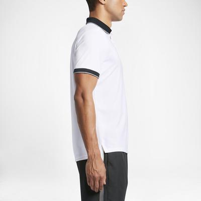 Nike Mens Dry Tennis Polo - White/Black - main image