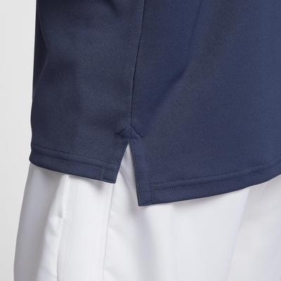 Nike Mens Dry Tennis Polo - Midnight Navy/White - main image