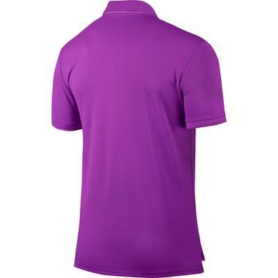 Nike Mens Dry Tennis Polo - Vivid Purple/Tart