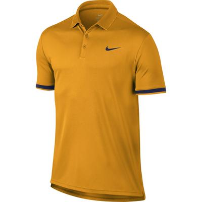 Nike Mens Dry Tennis Polo - Orange Peel - main image