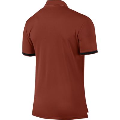 Nike Mens Dry Tennis Polo - Vintage Coral/Black - main image