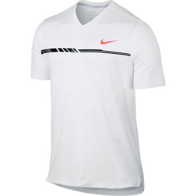 Nike Mens Dry Challenger Tennis Top - White - main image