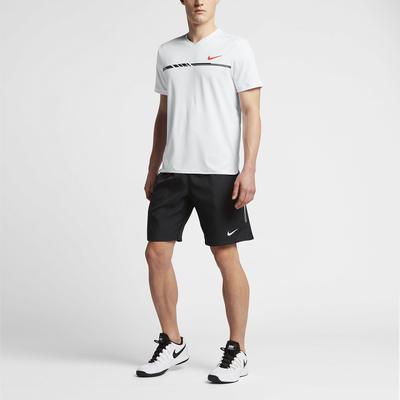 Nike Mens Dry Challenger Tennis Top - White - main image