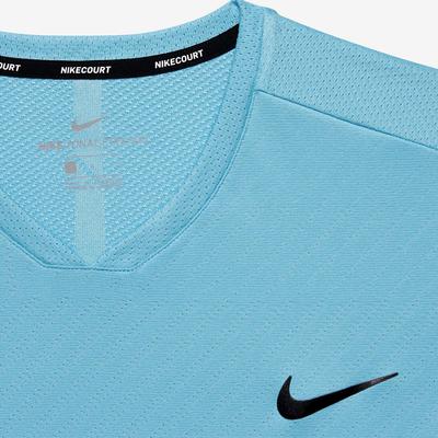 Nike Mens Dry Challenger Tennis Top - Sky Blue - main image