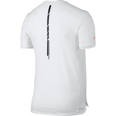 Nike Mens AeroReact Rafa Challenger Top - White/Hyper Orange - main image