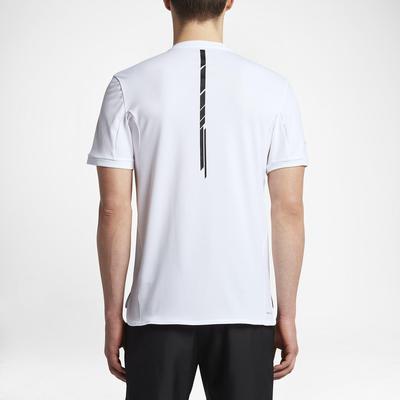 Nike Mens AeroReact Rafa Challenger Top - White/Hyper Orange - main image