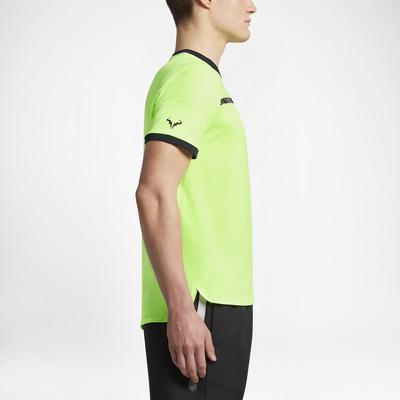 Nike Mens AeroReact Rafa Challenger Top - Ghost Green/Black - main image