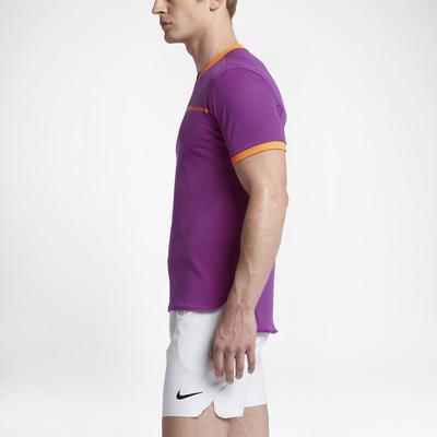 Nike Mens AeroReact Rafa Challenger Top - Vivid Purple/Tart - main image