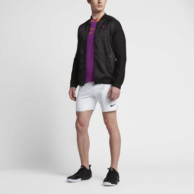 Nike Mens AeroReact Rafa Challenger Top - Vivid Purple/Tart - main image