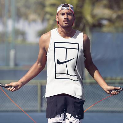Nike Mens Dry Tennis Tank Top - White - main image