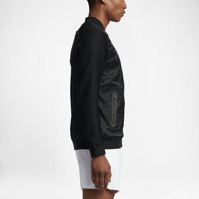 Nike Mens Rafa Tennis Jacket - Black/Vivid Purple - main image