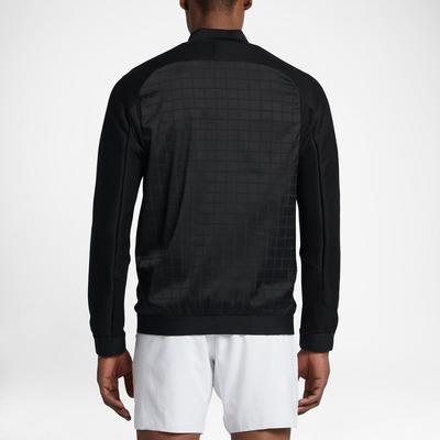 Nike Mens Rafa Tennis Jacket - Black/Vivid Purple - main image