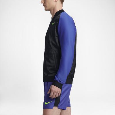 Nike Mens Rafa Tennis Jacket - Paramount Blue/Black - main image