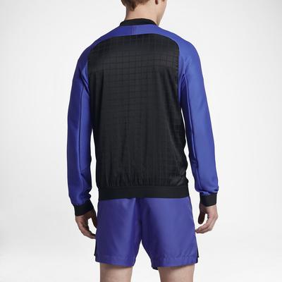 Nike Mens Rafa Tennis Jacket - Paramount Blue/Black - main image